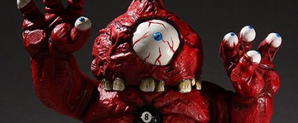 8-Ball the Terror From Space! sofubi designer vinyl figure