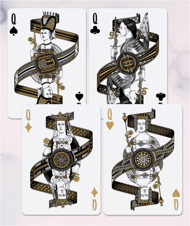 Popular Medieval Figures Immortalized on Playing Cards