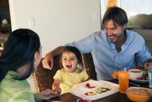 family eating together_med