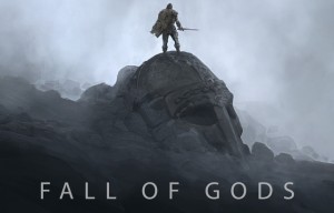 FALL OF GODS. AN ILLUSTRATED BOOK THAT BRINGS THE NORSE MYTHOLOGY TO LIFE.