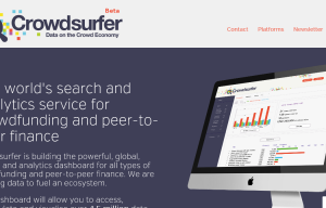 Crowdsurfer Offers a New Crowdfunding Search and Analytics Tool