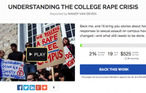 Crowdfunding Platform for Journalism, Beacon, Signs Deal with Newsweek To Investigate The College Rape Crisis.