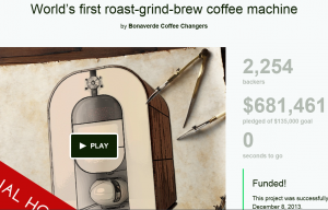 3 Crowdfunding Campaigns and Still No Bonaverde Roast-Grind-Brew Coffee Maker