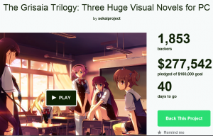 Sekai Project asked by Kickstarter to Remove Several Reward Tiers