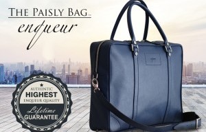 ENQUEUR & CO. Announces Launch of the “Paisly Bag” Kickstarter Campaign