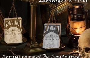 Commemorative Leonardo Da Vinci Playing Cards Available on Kickstarter!  