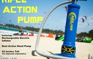 Hybrid/Electric Triple Action Pump for Kitesurf, SUP and Boats