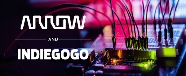 Arrow-Electronics-Indiegogo-partnership