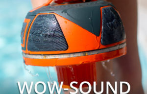 The First Floating Waterproof Speaker with 50+ Hours of Battery Life and 360-Degree LED Lighting