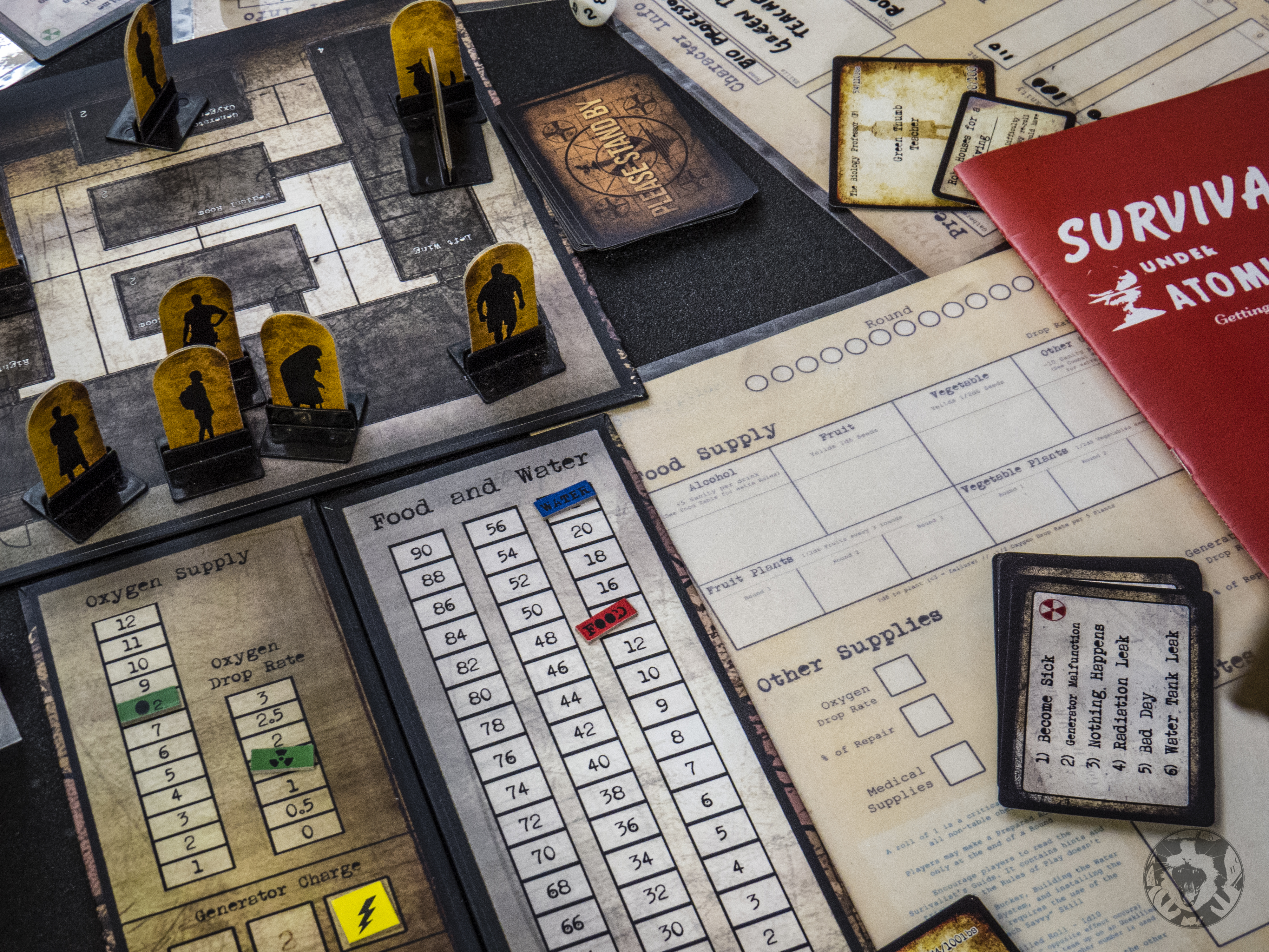 Where Will You Be When the Bombs Begin to Fall? Survival Board Game ...