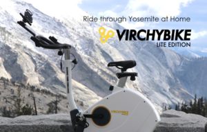 VirchyBike LITE, the Versatile Artificial Intelligence Indoor Bike, Now Available on Kickstarter