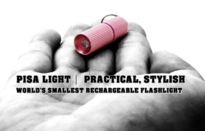 PISA Light, World’s Smallest EDC Rechargeable Flashlight Now Available On Kickstarter