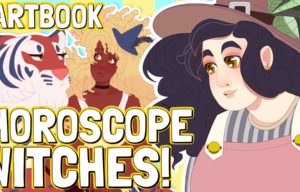 Horoscope Witches: Full Color Art Book Launches on Kickstarter