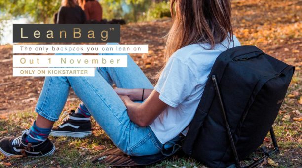 LeanBag: Standley Announces Kickstarter for the World’s First Backpack You Can Lean On