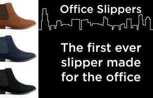 Office Slippers Launches Kickstarter Campaign For The First-Ever Slipper Made For Office Use